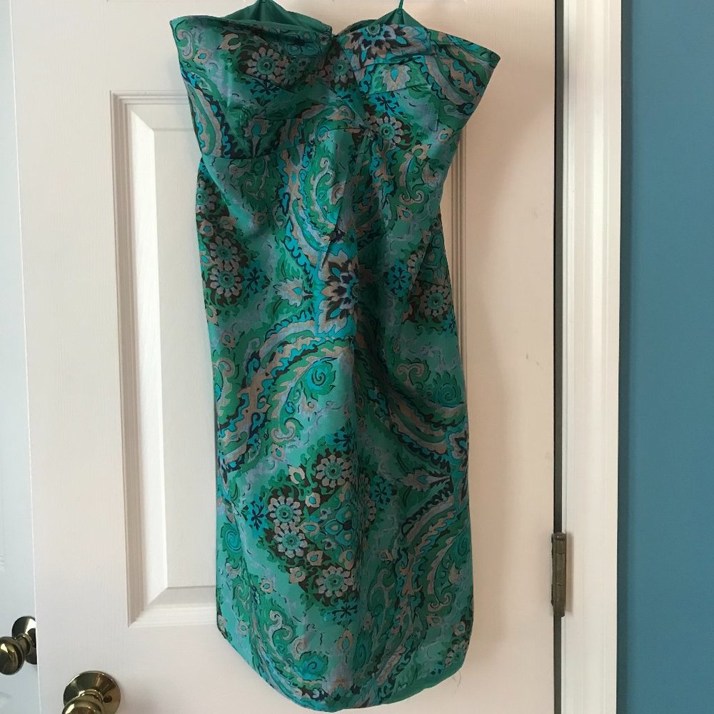 jcrew silk dress